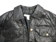 Load image into Gallery viewer, Limited Cropped Leather Jacket
