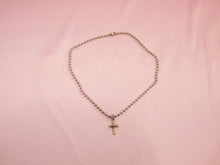 Load image into Gallery viewer, vintage cross charm silver choker women&#39;s accessories men&#39;s accessories
