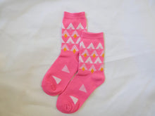 Load image into Gallery viewer, new ankle length sock pink printed women&#39;s socks
