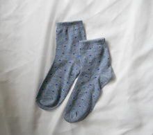 Load image into Gallery viewer, new ankle length grey polka dot printed sock women&#39;s clothing
